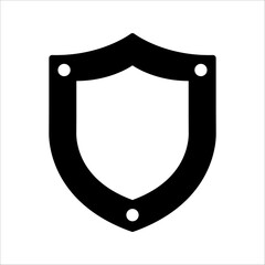 Obraz premium shield icon, Security and protection, safety. Awards and prizes. Interface for mobile software. etc.