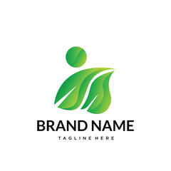 Yoga fitness healthcare logo design