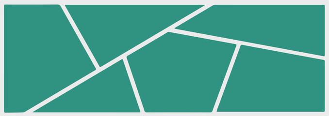 Image of a flexible photo collage gallery layout featuring multiple frames on a light background, illustrating creative photo organization.