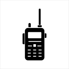 Walkie talkie sign vector icon,Symbol,logo illustration for web and mobile
