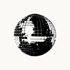 Disco ball halftone design