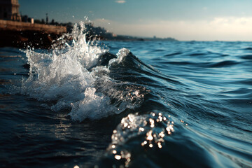 a wave in the sea 