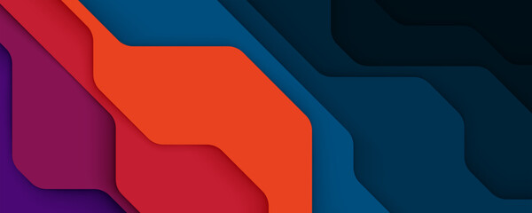 Colorful Abstract Stripe Background with Modern Vector Design