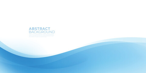 Naklejka premium Abstract wave Background gradient smooth. Modern Design