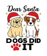 Dear Santa Dogs Did It