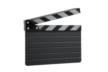 Clapperboard Isolated on Transparent Background (5)