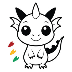 Elegant black and white abstract geometric pattern design