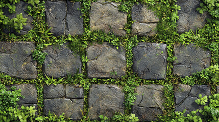 seamless grass texture tile top view short cut green natural lawn ground for surface mapping architecture game design 2d flat