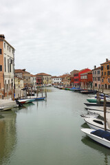 Old town of Murano island, Venice, Italy