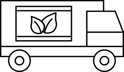 Green Logistic Icon