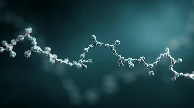 Protein Chain Folding into 3D Structure &ndash; Molecular Visualization in Biology