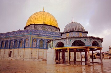 Obraz premium dome of the rock in jerusalem
