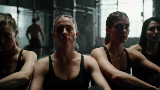 Empowered women, determination and fortitude, fitness and dedication, health and wellness