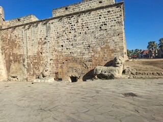 The old wall in Famagusta, Cyprus
