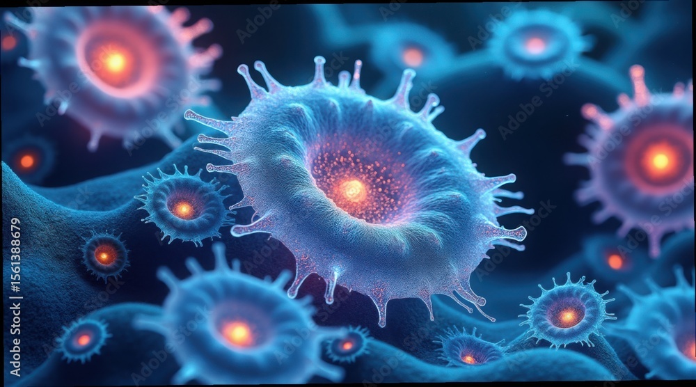 Poster Polarized Light Structures in Cells under Gigapixel Technology