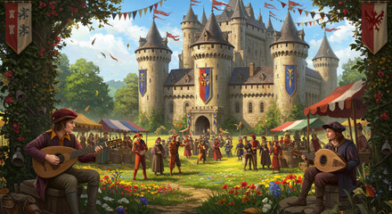 Medieval Castle Festival A Fairytale Celebration © Yaqeen