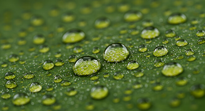 Guttation Droplets with Mineral Residue at Leaf Hydathodes