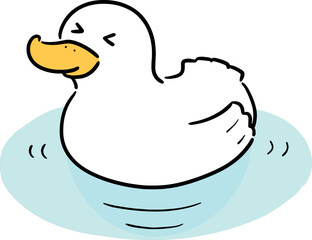 Illustration of duck
