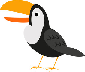 Avian Cartoon Illustration