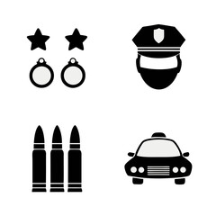 police car icons