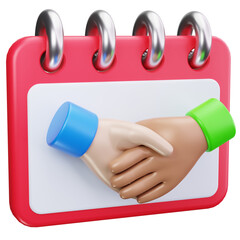 Handshake Meeting Day Planner