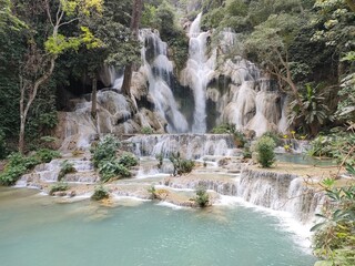 Kuang Si waterfall, Luang Prabang, Laos