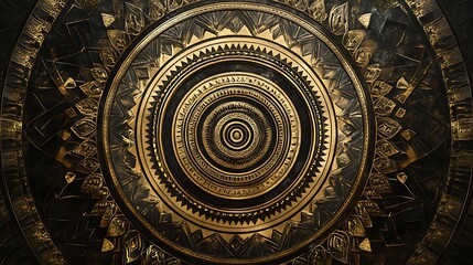 Celestial mandala pulsing with spiritual depth high resolution picture