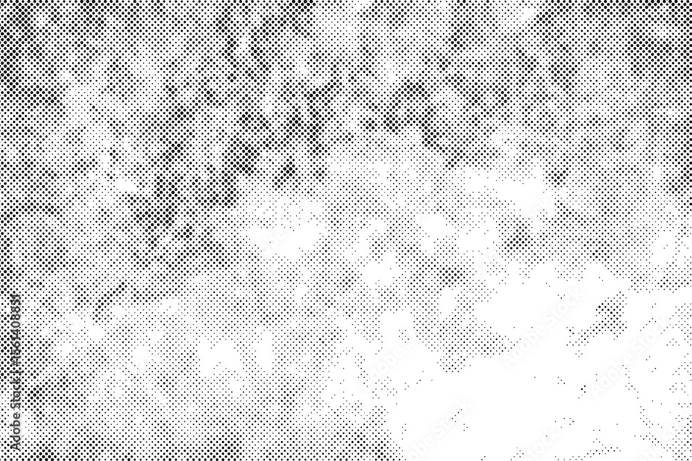 Poster black dots pattern grunge halftone texture effect background