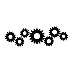 Interconnected Cogs of Industry: Intricate gears mesh, illustrating the essence of Industry