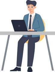 Business Cartoon Illustration