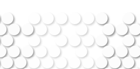 White tiles wall. round marble textures, ball tiles. Air Bubble wrap texture background. Top view pavement circle block white texture with seamless patterns floor background. Textured Background.