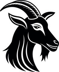 goat head silhouette