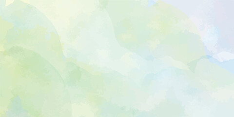 Abstract sky and clouds background, Vibrant clear sky with puffy and blurry natural clear clouds, watercolor background concept abstract cloudy sky 