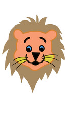 lion head vector
