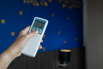 Smart air conditioning system remote control technolog cooling heating indoor comfort climate control temperature adjustments perfectly conditioned home environment.