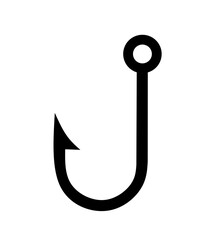 fish hook vector with trendy design