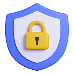 Digital Security and Protection: A visual representation of digital safety and privacy. A stylized shield and padlock symbolize the assurance of safeguarding data in the digital realm.