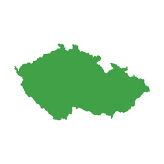 Czechia Map Boundary
