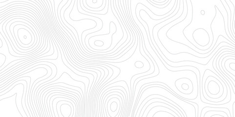 Minimal white and gray terrain lines with contour topographic background.