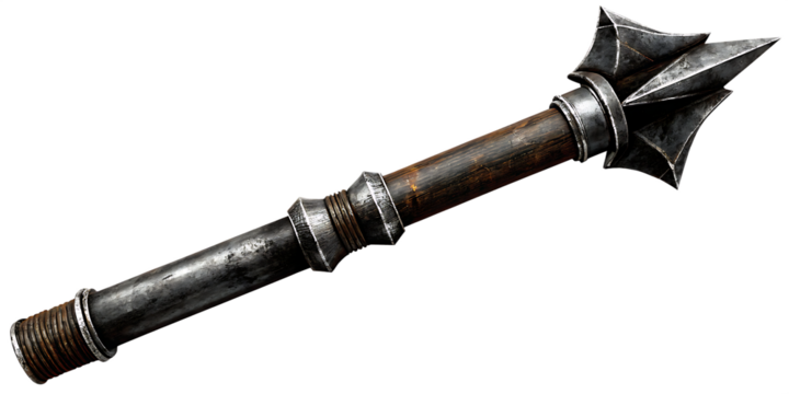   spear  isolated on white background PNG ,ai generated - Powered by Adobe