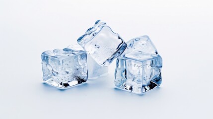 Crystal clear ice cubes