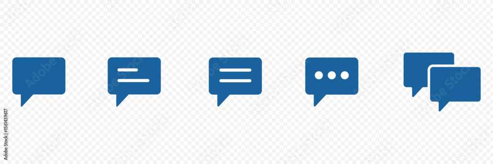 Poster comment icon speech bubble symbol chat message icons - talk message bubble chat icon. trendy comment