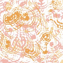 Image created by brush strokes Using bright colors, primary colors, and curved brush
strokes, use it as a background as an artistic work. Can be printed on cloth or other
objects as a background.