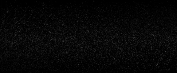 Fototapeta na wymiar CCTV noise filter effect on black screen - white static interference pattern with grainy digital distortion, surveillance monitor signal loss display. Security camera transmission error for video bg.