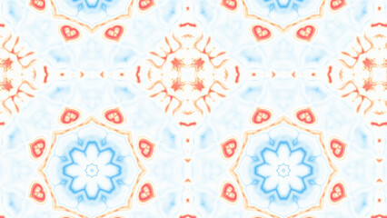 Abstract Radiant Burst with Soft Grain Texture, Symmetrical Glow Pattern in Psychedelic Style, Radiating Circular Abstract with Subtle Noise, Kaleidoscopic Starburst with Gradient Flow