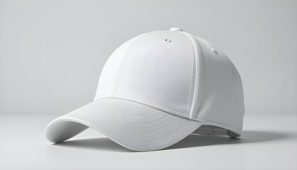 Fototapeta premium white baseball cap