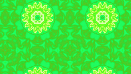 Abstract Radiant Burst with Soft Grain Texture, Symmetrical Glow Pattern in Psychedelic Style, Radiating Circular Abstract with Subtle Noise, Kaleidoscopic Starburst with Gradient Flow