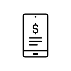 Online money transfer icon
