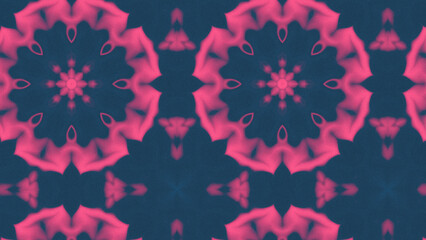 Abstract Radiant Burst with Soft Grain Texture, Symmetrical Glow Pattern in Psychedelic Style, Radiating Circular Abstract with Subtle Noise, Kaleidoscopic Starburst with Gradient Flow