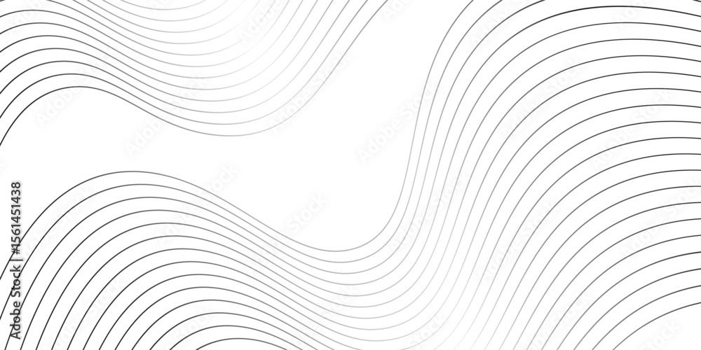 Aufkleber line wave abstract stripes design wallpaper background vector image for backdrop or presentation